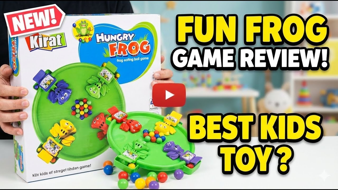 Hungry Frog Game Review & Unboxing | Best Game for Kids?