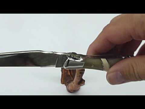 Laguiole Philippe Voissière Horn + Elfenbein