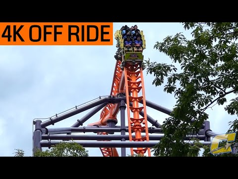 Off-ride footage of a Phobia Phear Coaster train