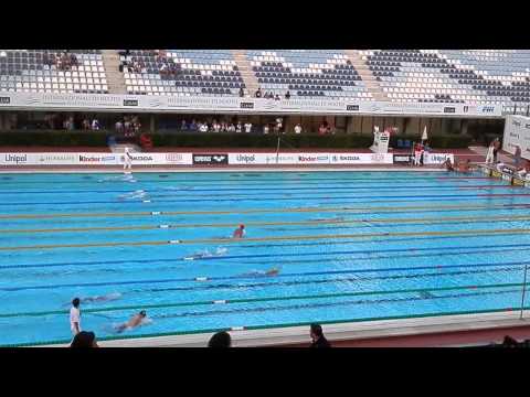 Nuoto Italiani giovanili estivi 2014 4x100 misti cadetti record IT C.C. Aniene