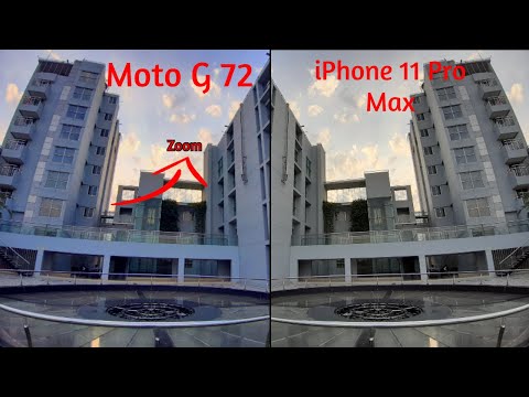 Motorola G72 Camera test vs iPhone 11 Pro camera Little Different