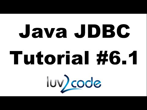 Java JDBC Tutorial - Part 6.1: Calling MySQL Stored Procedures with Java Video