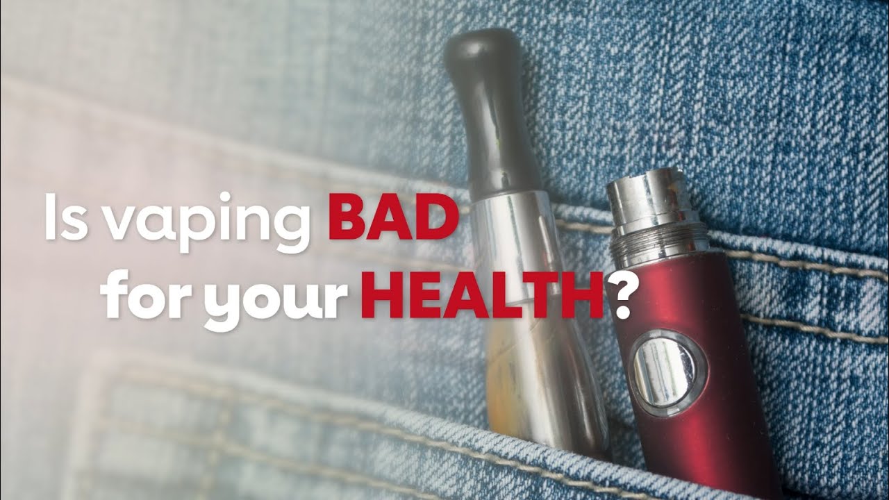 Hidden dangers of vaping according to experts