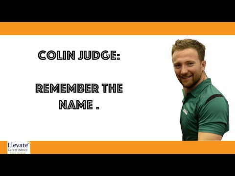 Colin Judge: Remember The Name.