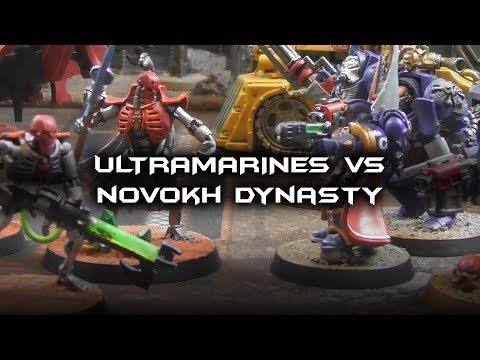 Ultramarines vs Novokh Dynasty (Warhammer 40,000 Matched Play Battle Report)