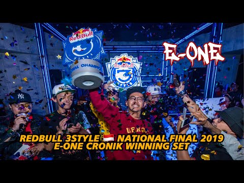 DJ E-ONE - 2019 Red Bull 3Style Indonesia Final Recap + Winning Set #3STYLE