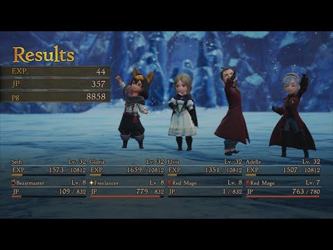 Bravely Default II - 120 - Chapter 3-21 - Level Grinding with Big Wiki-Wikis