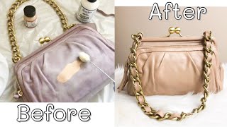 How I Dyed My Coach Purse with Angelus Acrylic Leather Paint | How To Dye a Leather Bag