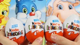Kinder Surprise Eggs / Jajka Kinder Niespodzianki - Easter / Wielkanoc - 2016 - Animal Planet