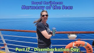 Disembarkation Day On Harmony of the Seas