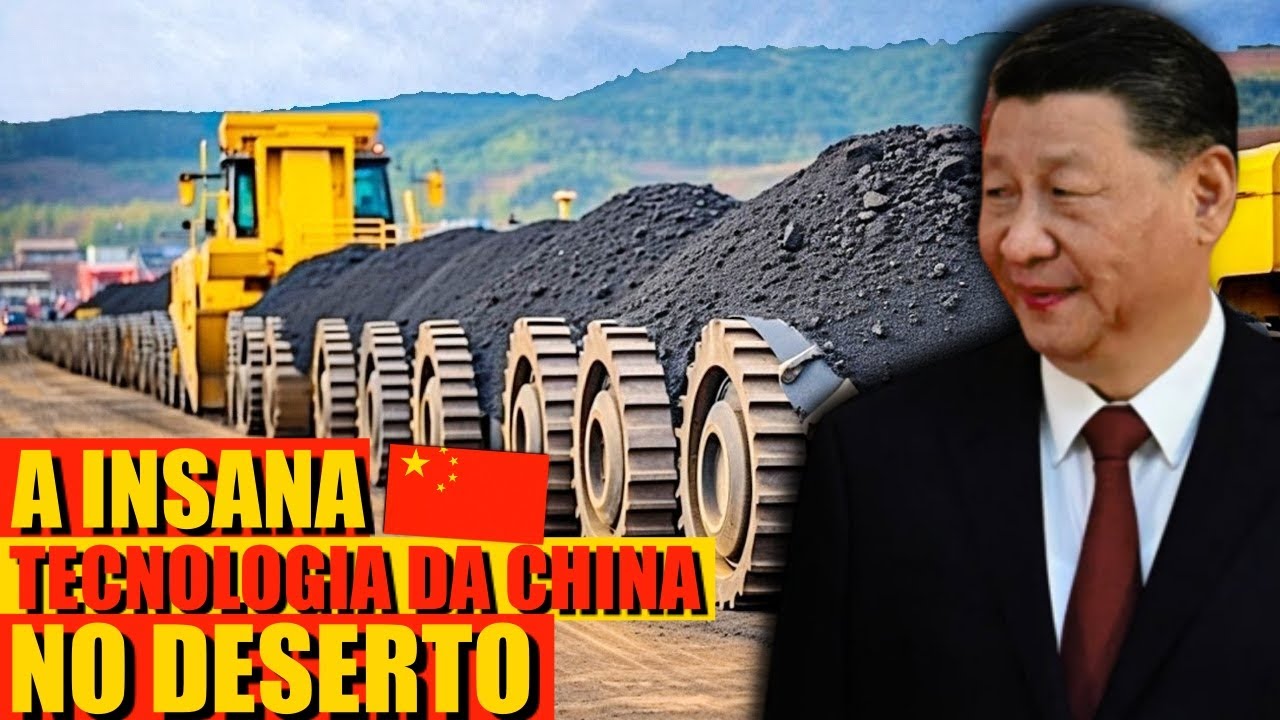 A Perfeita Tecnologia da China para Construções no Deserto