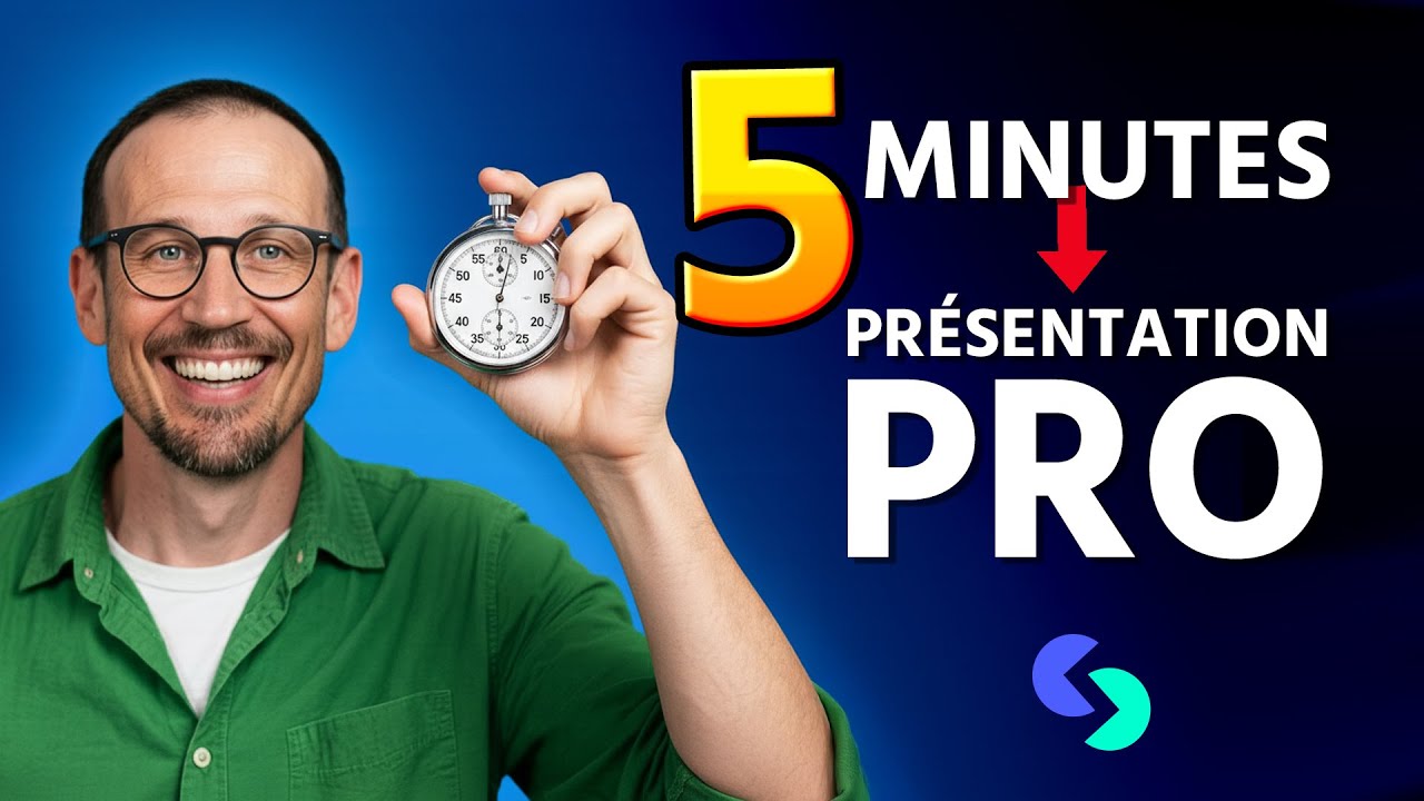 Ne perdez plus votre temps ! Créez des présentations professionnelles en 5 MINUTES grâce à cet outil