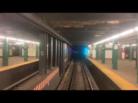 RFW on Holiday Train on the D Line via the F Line from 2nd Ave to 34th St-Herald Square Video