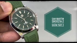 1 Watch, 5 New Looks: San Martin SN0021A-2 Strap Fashion Show Part 2