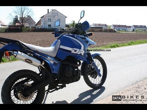 Suzuki DR 800 S Big exhaust sound compilation