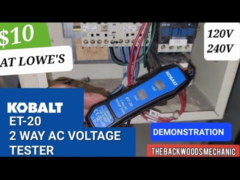 Kobalt 2 Way AC Voltage Tester from @lowes @KobaltTools #Kobalt #ET20