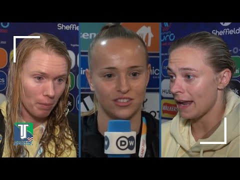Hedvig Lindahl, Fridolina Rolfo, and Daphne van Domselaar REACT to Sweden and Netherlands DRAW