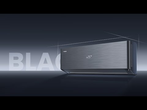 Video predstavenie klimatizácie Hisense Energy Pro X v čiernom prevedení