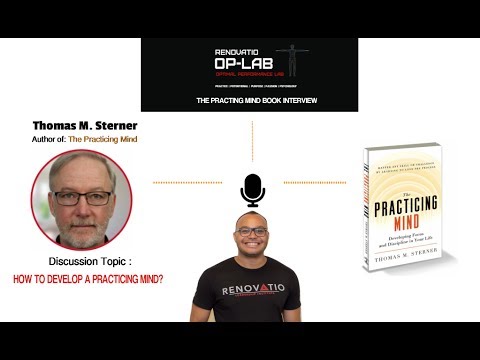 Dr. Michael D. Amos Interviews Tom Sterner on his book "The Practicing Mind"