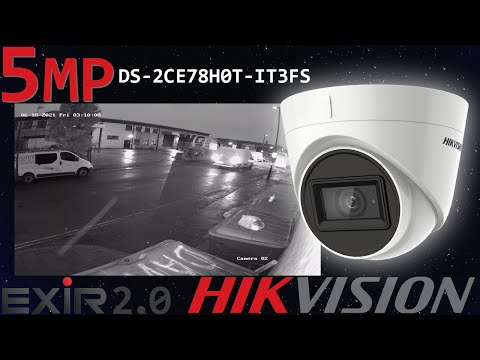 AHD vaizdo stebėjimo kamera Hikvision DS-2CE16H8T-IT3F(2.8MM), 5MP video