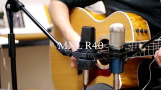Video thumbnail for Mic Comparison - AKG C414b-uls vs MXL R40 by Groovi Pippl