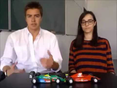 The physics of bump drafting in car racing