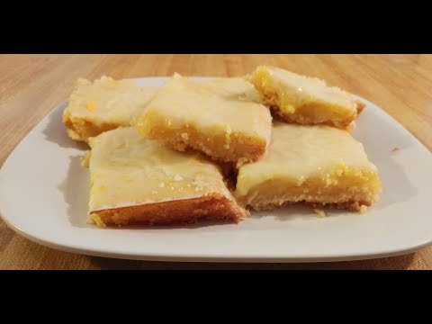 Lemon Bars with Shortbread Crust