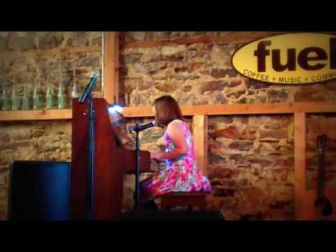 McKenzie plays and sings Mystery at Fuel in Llano, Texas