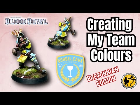 Warhammer | Blood Bowl Third Season | Painting My Bretonnia Team | Tutorial