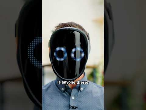 This LED mask is terrifying 🫥