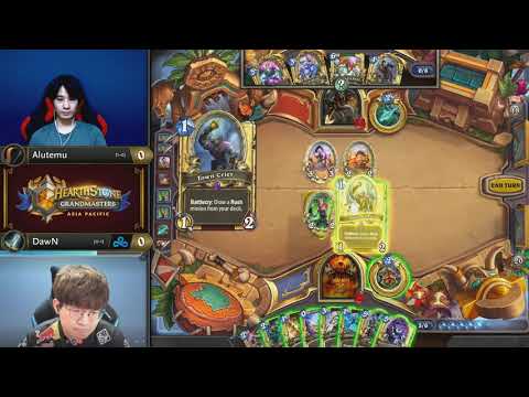 Alutemu vs DawN - Hearthstone Grandmasters Asia-Pacific S2 2019 - Week 1
