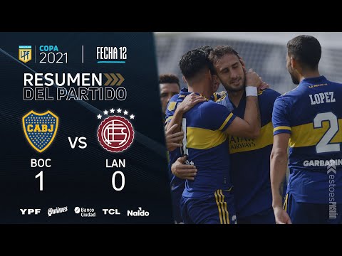 Copa de la Liga | fecha 12 | resumen de Boca - Lanús