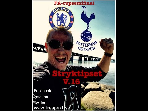 Trespekt Stryktipset vecka 16 (Kampen om London!)