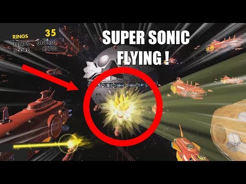 SONIC FORCES - SUPER SONIC FLYING LIKE SA2 GLITCH