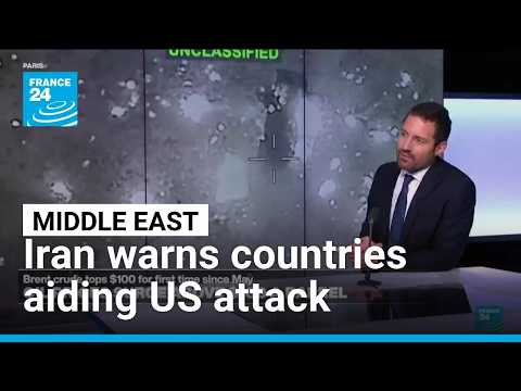 Iran warns countries aiding US attack