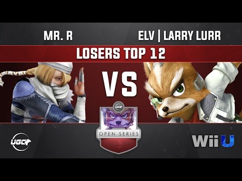 UGC Smash 4 LOSERS TOP 12  - Mr. R (Sheik) vs eLv | Larry Lurr (Fox)