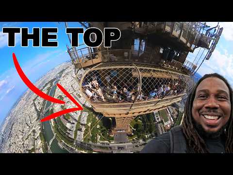 Unbelievable Views from the Eiffel Tower Paris France