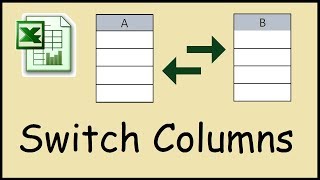 How to switch two columns in Excel