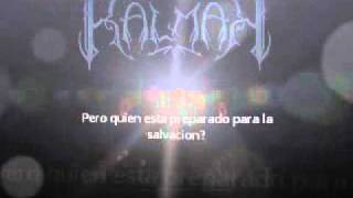 Kalmah - ready for salvation lyrics+sub español