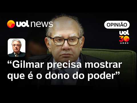 Gilmar Mendes é o homem da política partidária no Supremo; dono do poder, diz Maierovitch
