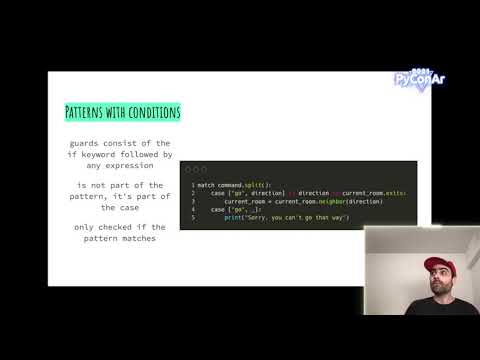 PyConAr 2021 - Structural Pattern Matching in Python