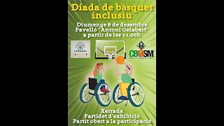 Fantàstica diada de bàsquet inclusiu