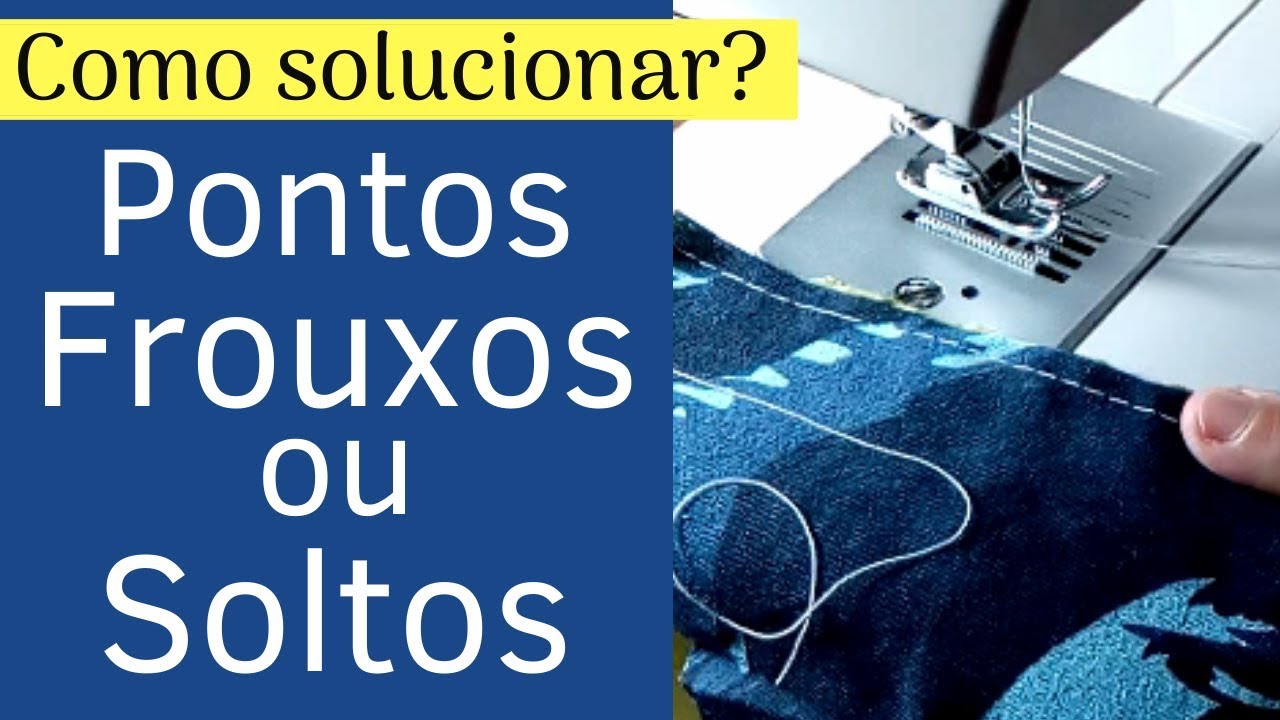 É por isso que o ponto da sua máquina fica Frouxo e Solto | Costura para iniciantes