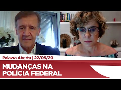 Aluisio Mendes explica mudanças nos cargos de chefia da Polícia Federal - 22/05/20