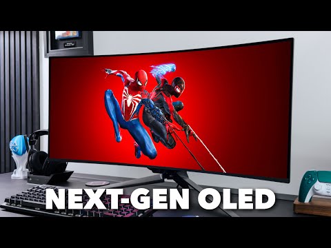 ROG's NEW OLED Gaming Monitor is a Beast (PG34WCDN)