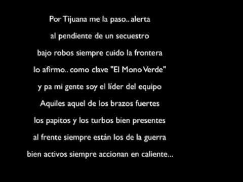 Gerardo Ortiz - El Mono Verde (Estudio 2013) *LETRA*