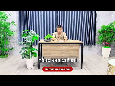 Bàn Làm Việc Chân Độc Lập Có Yếm - BLV117