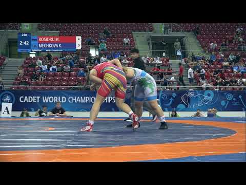 1/8 WW - 73 kg: M. ROSIORU (ROU) v. K. MECHKOVA (BUL)
