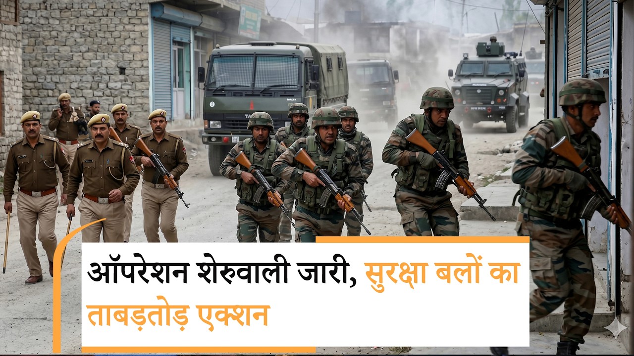 Operation Sheruwali के तहत जंगल में छिपे आतंकियों पर सुरक्षाबलों का वार, राजौरी में ताबड़तोड़ तलाशी