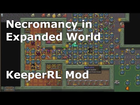 Necromancy in Expanded World A32 - KeeperRL Mod